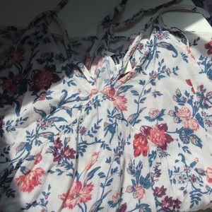 Flowy, florid cami top